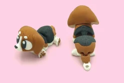 Mini beagle articulado en 3D