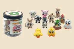 mini animales de la granja articulados en 3D