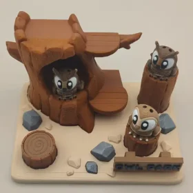 Minimundo búhos y lechuzas