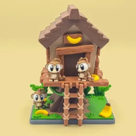 minimundo monos en 3D