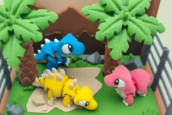 minimundo dinosaurios en 3D