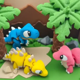 minimundo dinosaurios en 3D
