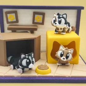 🐈 Minimundo gatos en 3D