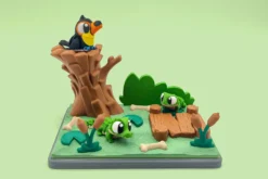 minimundo pantano en 3D