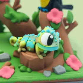 minimundo selva en 3D