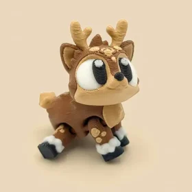🦌 Ciervo articulado 3D