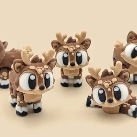 🦌 Ciervo articulado 3D