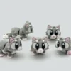 mini gato articulado 3D