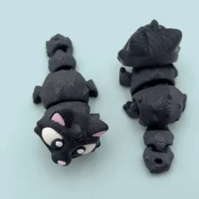 gato negro 3D