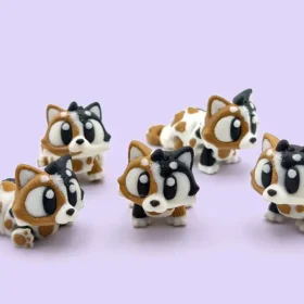 gato articulado en 3D