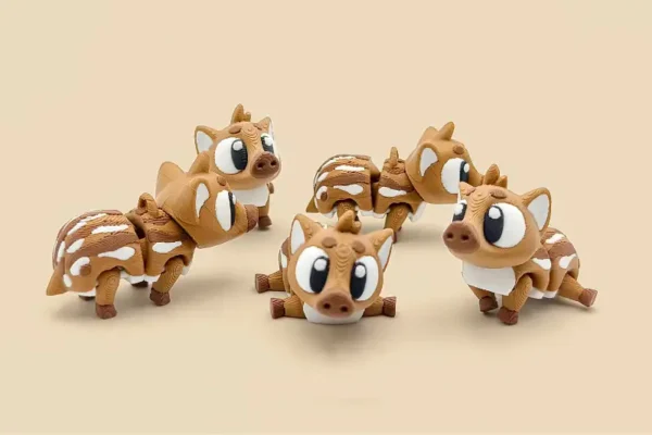 🐗 Pumba - Jabalí articulado 3D