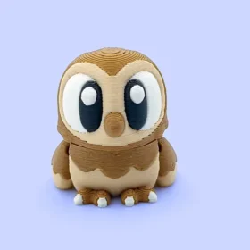 🦉 Ulula - Lechuza articulada 3D