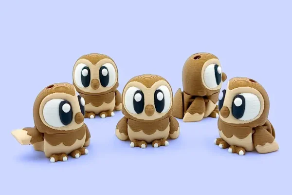 🦉 Ulula - Lechuza articulada 3D