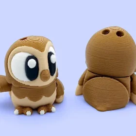 🦉 Ulula - Lechuza articulada 3D
