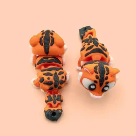 tigre articulado en 3D