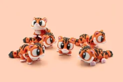 tigre articulado en 3D