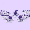 🐉 Dragón morado articulado en 3D 🐉