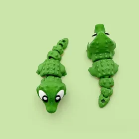 cocodrilo articulado en 3D