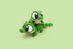 cocodrilo articulado en 3D
