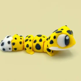 mini gecko articulado 3D