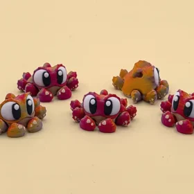 mini cangrejo 3D