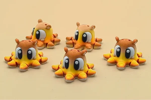 mini pulpo 3D
