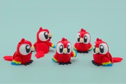mini guacamayo 3D