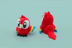 mini guacamayo 3D