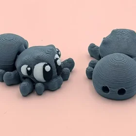 araña articulada en 3D
