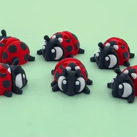 mini mariquita 3D