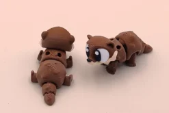 Nutria articulada en 3D