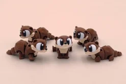 Nutria articulada en 3D