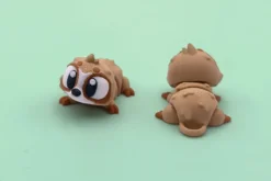 oso perezoso articulado en 3D