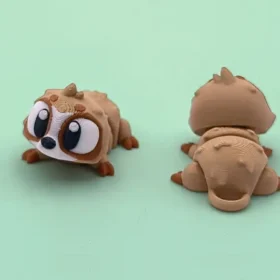 oso perezoso articulado en 3D