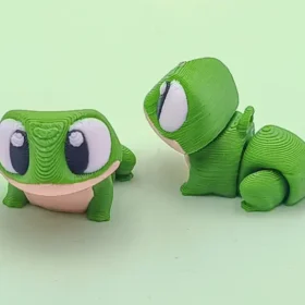rana articulada en 3D
